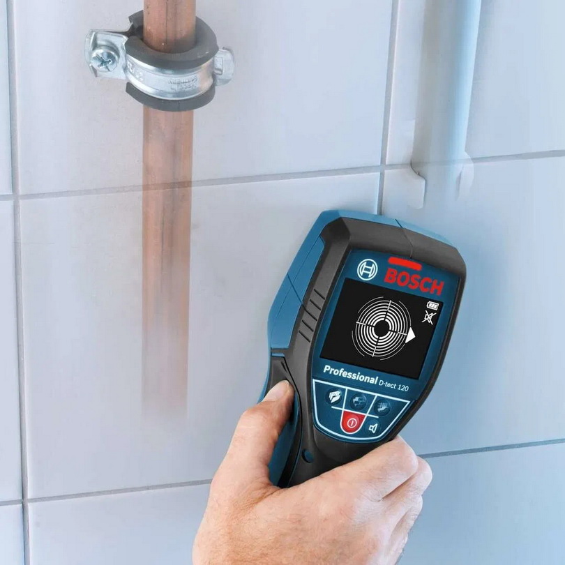 BOSCH D-Tect 120 Детектор скрытых объектов в стенах BOSCH D-Tect 120 Детектор скрытых объектов в стенах